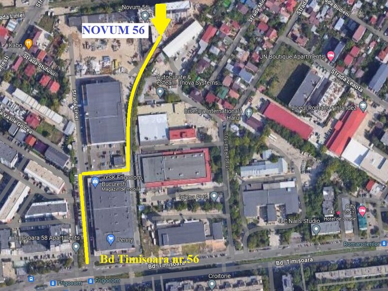 Timisoara 56, Novum 56B, sector 6 Frigocom Romancierilor